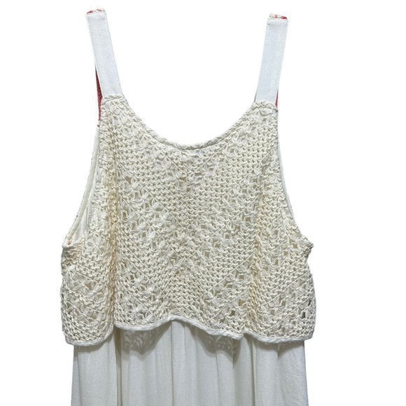 Flying Tomato Crochet Dress Large Boho Beach Hippie Festival Romantic Dainty - Picture 5 of 7